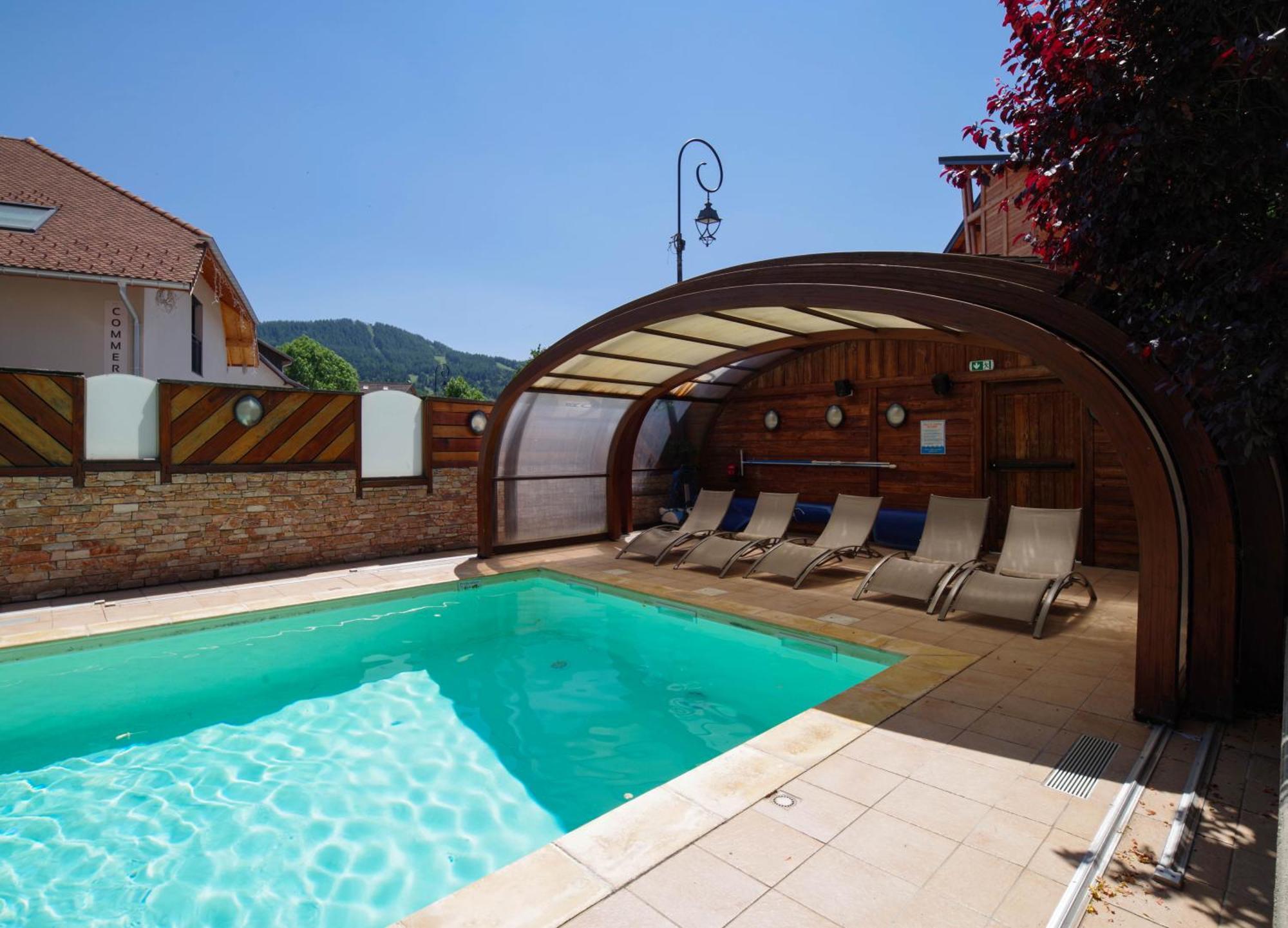 Hotel Les Autanes Spa-Balneotherapie & Restaurant أونسيل المظهر الخارجي الصورة